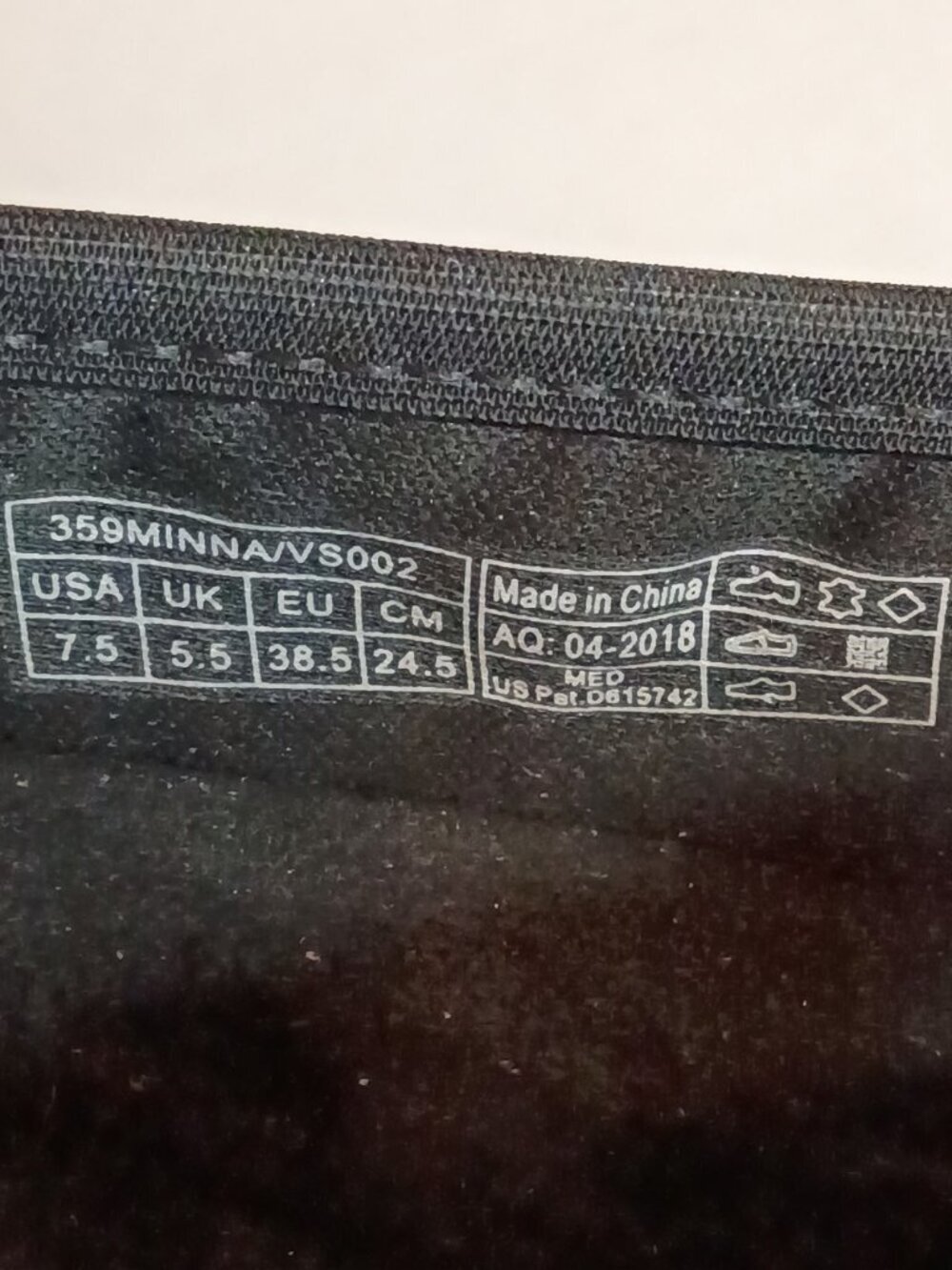 Vionic Minna Black Leather Bow Ballet Flats Women’s Size 7.5M - Picture 7 of 7